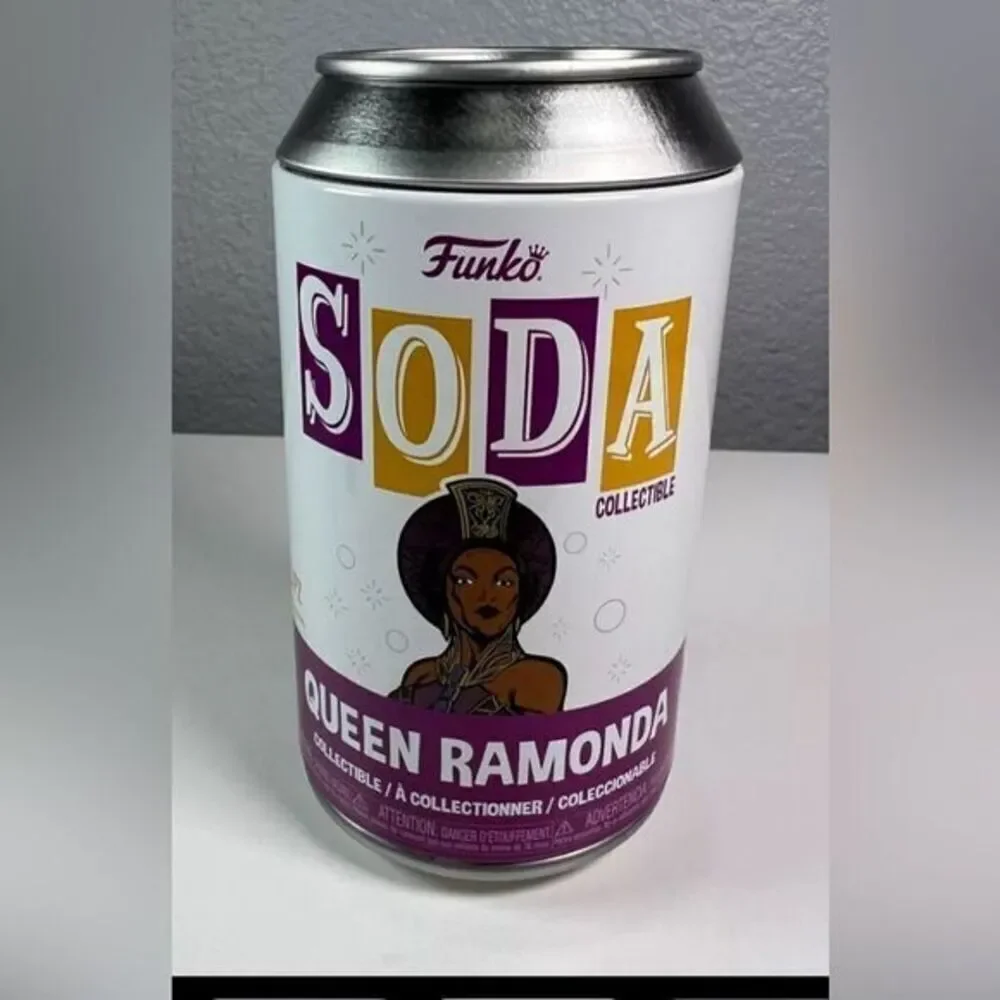 NWT Funko Soda Marvel Queen Ramonda Black Panther Factory Sealed- Vinyl Figurine